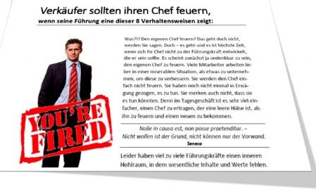 typische Führungsdefizite, die vermieden werden müssen