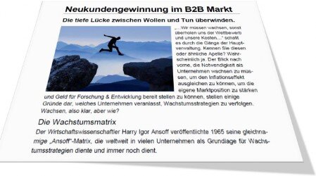 Tiefe Lücke zwischen Wollen und Tun