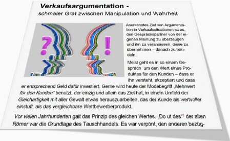 schmaler Grat zwischen Manipulation und Wahrheit